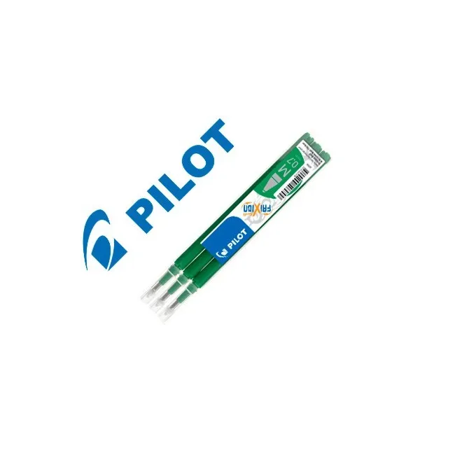 RECAMBIO BOLIGRAFO PILOT FRIXION BALL VERDE CAJA DE 3 UNIDADES
