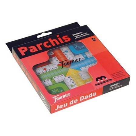 JUEGOS DE MESA PARCHIS MAGNETICO 20X16 1X2,2