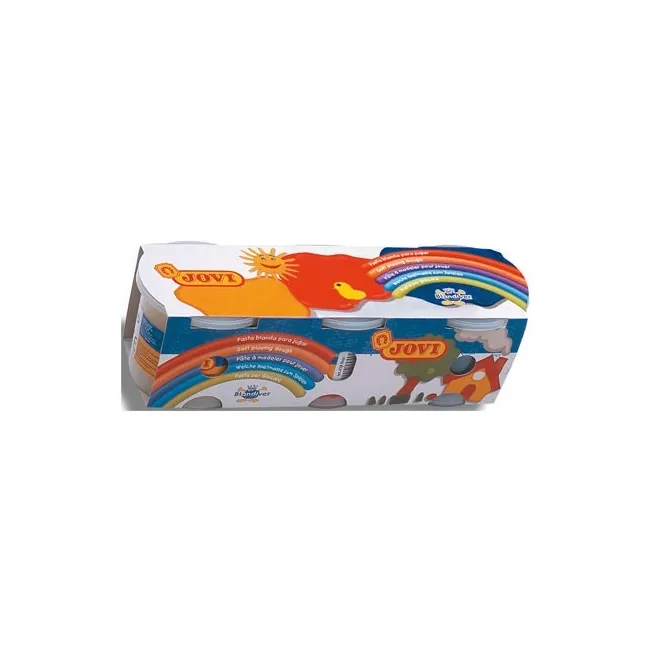 PASTA BLANDIVER 403 -ROJO AMARILLO AZUL -CAJA CON 3 BOTES JOVI