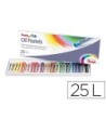 LAPICES PENTEL OIL PASTEL CAJA DE 25 COLORES SURTIDOS