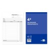 TALONARIO LIDERPAPEL PRESUPUESTO CUARTO ORIGINAL Y COPIA T230