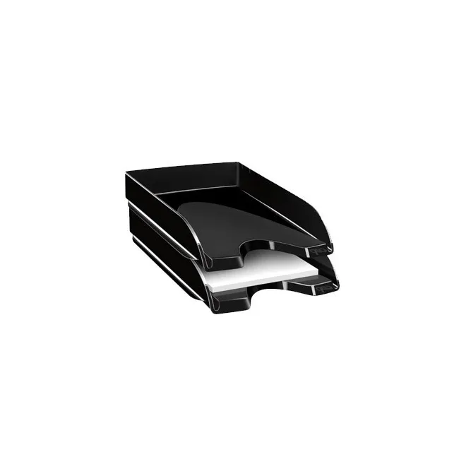 BANDEJA SOBREMESA CEP PLASTICO NEGRA 348X257X66 MM