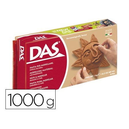 PASTA DAS TERRACOTA PARA MODELAR SECA SIN COCCION 1000 GR