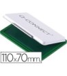 TAMPON Q-CONNECT N.2 110X70 MM VERDE