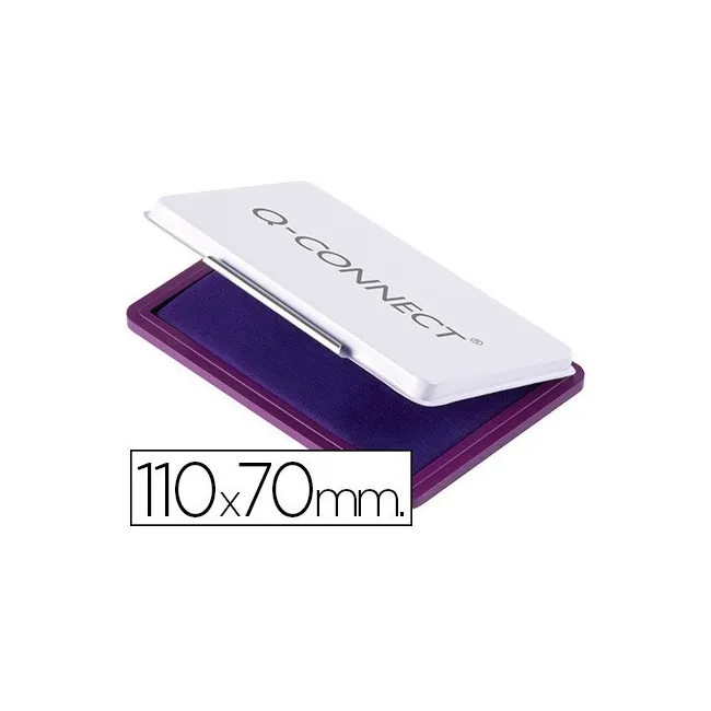 TAMPON Q-CONNECT N.2 110X70 MM VIOLETA