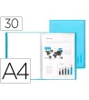 CARPETA LIDERPAPEL ESCAPARATE 47492 30 FUNDAS POLIPROPILENO TRASLUC...