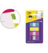 BANDERITAS SEPARADORAS RIGIDAS DISPENSADOR 4 COLORES POST-IT AMARIL...