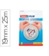 CINTA ADHESIVA TESAFILM SIN TIJERAS 25 M X 19 MM