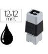 SELLO AUTOMATICO BROTHER 12 MM X 12 MM NEGRO