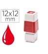 SELLO AUTOMATICO BROTHER 12 MM X 12 MM ROJO