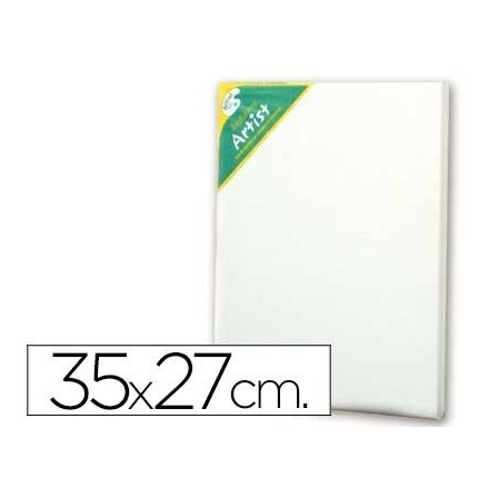 BASTIDOR ARTIST 5F LIENZO GRAPADO TRASERO ALGODON 100% 35X27 CM