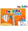ROTULADOR CARIOCA BABY 2 AÑOS CAJA 12 COLORES SURTIDOS
