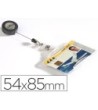 IDENTIFICADOR CON CORDON EXTENSIBLE DURABLE USO VERTICAL/HORIZONTAL...
