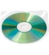 FUNDA AUTOADHESIVA PARA CD Q-CONNECT SIN SOLAPA PACK DE 10 UNIDADES