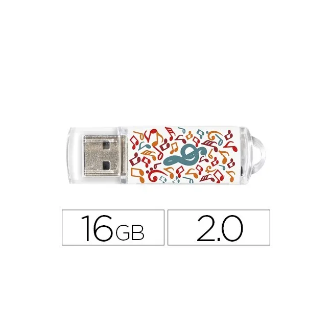 MEMORIA USB TECH ON TECH FLASH DRIVE 16 GB 2.0 MUSIC DREAM