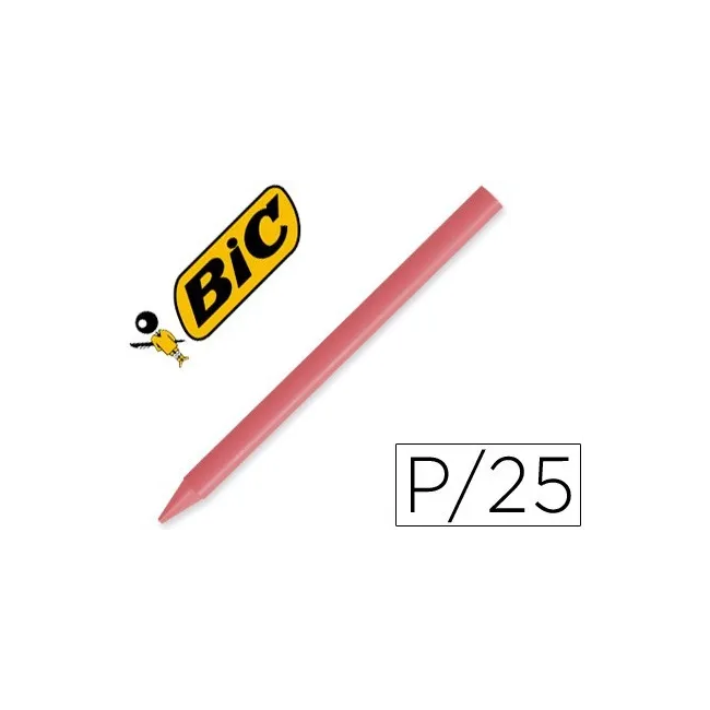 LAPICES PLASTIDECOR UNICOLOR ROSA-11 CAJA CON 25 LAPICES