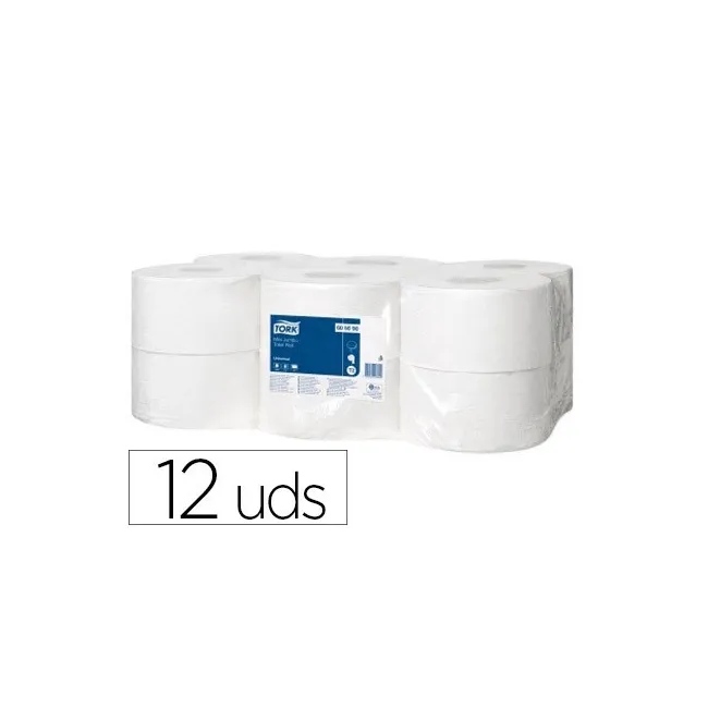 PAPEL HIGIENICO TORK MINIJUMBO 1 CAPA 290 MT PARA DISPENSADOR T2
