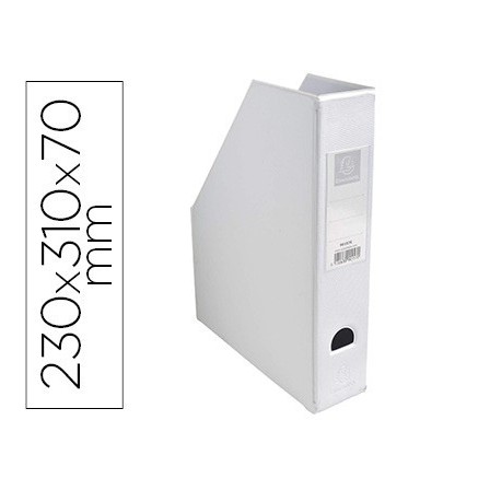 REVISTERO EXACOMPTA PVC LOMO 70MM COLOR BLANCO 230X310X70 MM