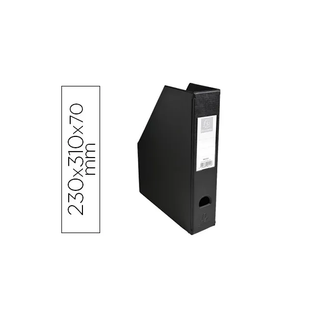 REVISTERO EXACOMPTA PVC LOMO 70MM COLOR NEGRO 230X310X70 MM