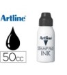 TINTA TAMPON ARTLINE NEGRA -FRASCO DE 50 CC
