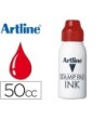 TINTA TAMPON ARTLINE ROJA -FRASCO DE 50 CC