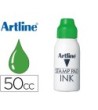 TINTA TAMPON ARTLINE VERDE -FRASCO DE 50 CC
