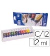 ACUARELA ARTIST CAJA CARTON DE 12 COLORES SURTIDOS DE 12 ML