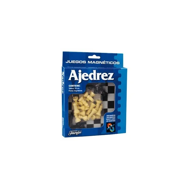 JUEGOS DE MESA AJEDREZ MAGNETICO 20X16 1X2,2