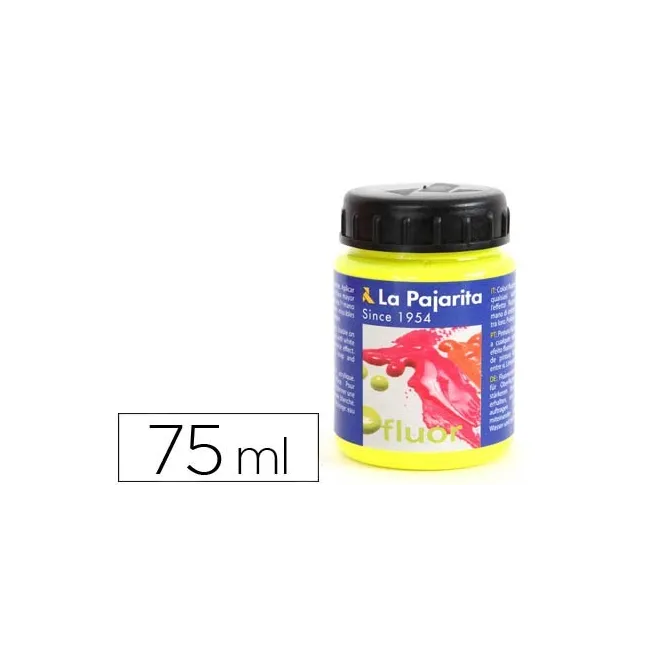 PINTURA ACRILICA LA PAJARITA F-01 AMARILLO CANARIO 75ML