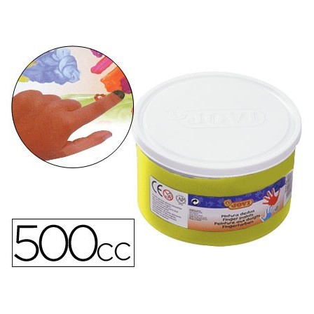 PINTURA A DEDOS JOVI 500 CC -AMARILLO