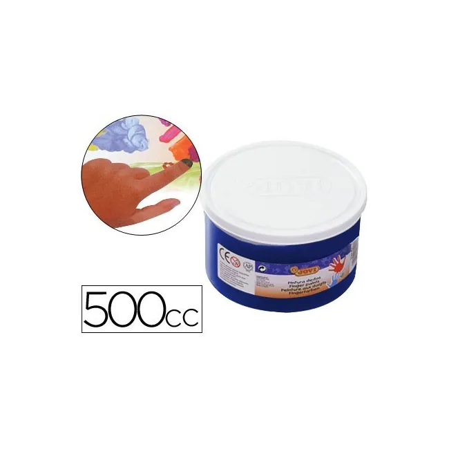 PINTURA A DEDOS JOVI 500 CC -AZUL