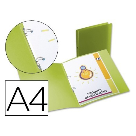 CARPETA LIDERPAPEL 2 ANILLAS REDONDAS MINI 15 MM 49073 POLIPROPILEN...