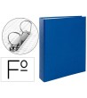 CARPETA DE 2 ANILLAS 40MM MIXTAS LIDERPAPEL FOLIO CARTON FORRADO PA...