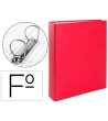 CARPETA DE 2 ANILLAS 40MM MIXTAS LIDERPAPEL FOLIO CARTON FORRADO PA...
