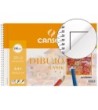 BLOC DIBUJO BASIK CANSON DIN A4+ ESPIRAL 23 X 32.5 CM -20 HOJAS MIC...