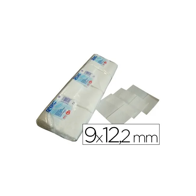SERVILLETA MINI SERVIS BLANCA 9X12'2 CMS PAQUETE DE 400 1 CAPA