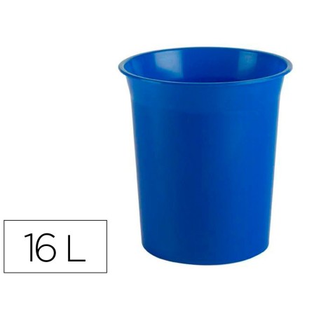 PAPELERA PLASTICO ARCHIVO 2000 ANTIMICROBIANA SANITIZED PLASTICO AZ...