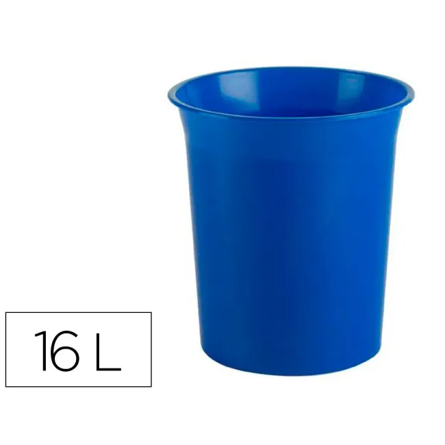 PAPELERA PLASTICO ARCHIVO 2000 ANTIMICROBIANA SANITIZED PLASTICO AZ...