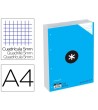 RECAMBIO LIDERPAPEL A4 100 HOJAS 100G/M2 CUADRO 5 MM 4 TALADROS BAN...