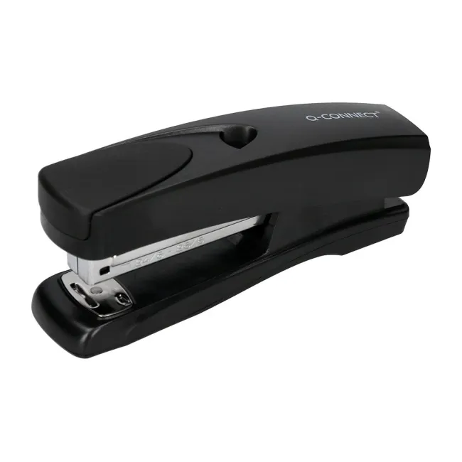 GRAPADORA Q-CONNECT KF01056 PLASTICO ABS NEGRA -CAPACIDAD 20 HOJAS
