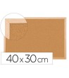 PIZARRA CORCHO Q-CONNECT 40X30 CM MARCO DE MADERA