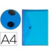 CARPETA LIDERPAPEL DOSSIER BROCHE TRANSPARENTE DIN A4 COLORES SURTI...