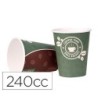 VASO TERMICO CARTON 240 CC PAQUETE DE 50 UNIDADES