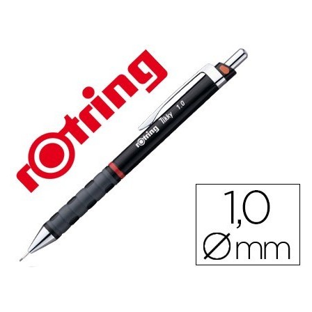 PORTAMINAS ROTRING TIKKY 1 MM NEGRO