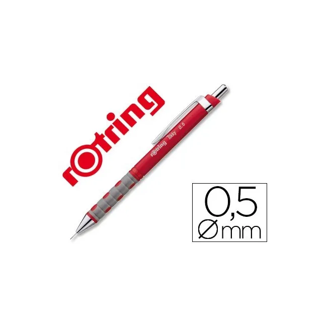 PORTAMINAS ROTRING TIKKY 0,5 MM ROJO