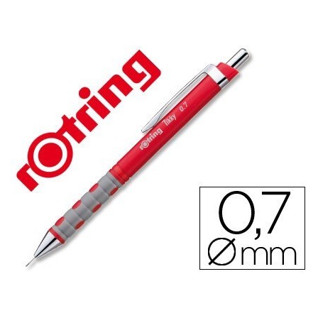 PORTAMINAS ROTRING TIKKY 0,7 MM ROJO