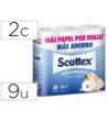 PAPEL HIGIENICO SCOTTEX MEGARROLLO DOBLE LARGO PAQUETEDE 9 ROLLOS