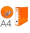 ARCHIVADOR DE PALANCA LIDERPAPEL A4 FILING SYSTEM FORRADO SIN RADO ...