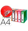 ARCHIVADOR DE PALANCA LIDERPAPEL A4 FILING SYSTEM FORRADO SIN RADO ...
