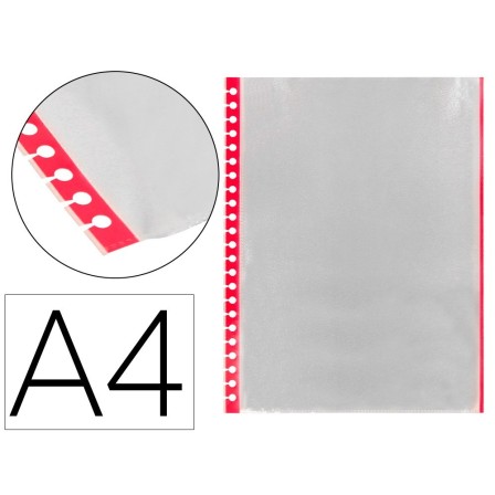 RECAMBIO FUNDA LIDERPAPEL INTERCAMBIABLES DIN A4. BORDES SURTIDOS B...